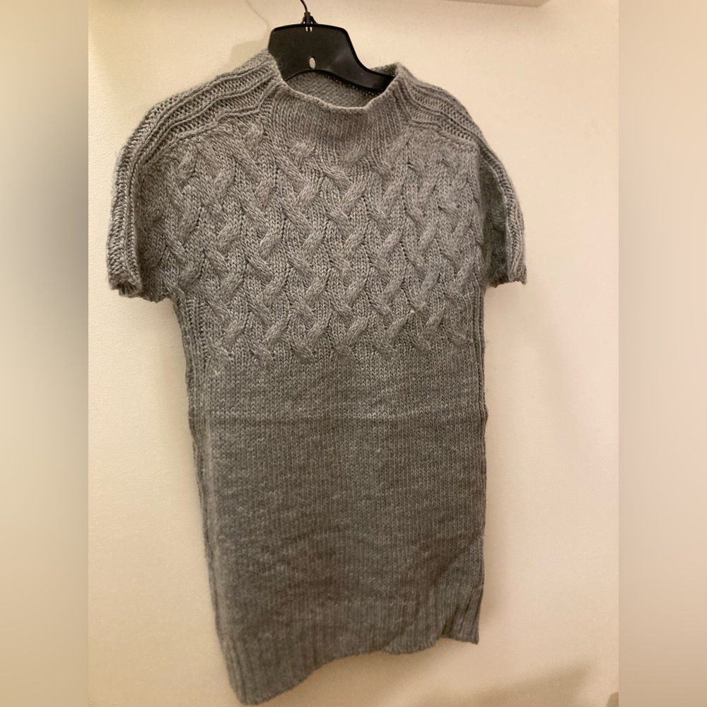 United Colors Of Benetton Gray Sweater Dress